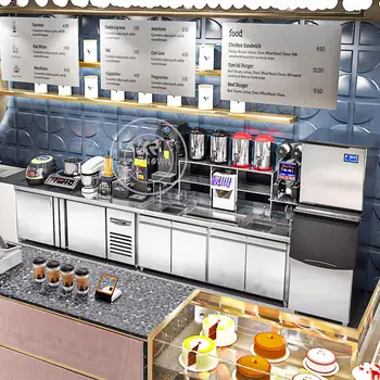 Поставщик оборудования для приготовления чая с молоком может быть настроен для домашнего использования в Barkey shop food shoop