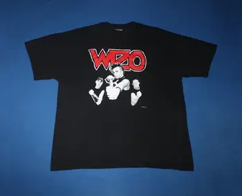 Vtg Y2K 2003 Футболка WIZO, мужская футболка панк-рок-группы Spatzle Und Gewalt, XL Изображение 0