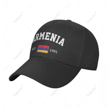 Бейсболка унисекс, Армения, 1991 год, День Независимости, Козырек от дикого Солнца, Регулируемые уличные кепки для мужчин и женщин Изображение 0