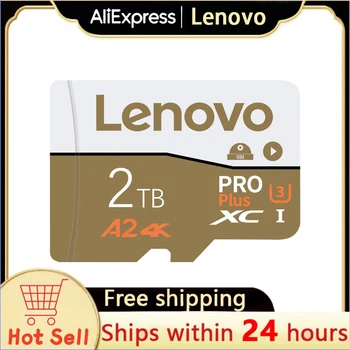 Карта флэш-памяти Lenovo 2TB Extreme PRO 128 ГБ 256 ГБ 512 ГБ V30 Micro TF / SD-Карта 1 ТБ TF /SD-Карта Для Nintendo Switch / Телефона / Ноутбука