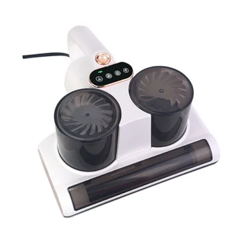Пылесос для кровати Модернизированная версия Двойная щетка-пылесборник с вращающейся щеткой Технология высокого нагрева (штепсельная вилка США)