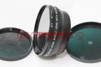 Широкоугольный объектив 0.45x 58 мм с Макросъемкой для Nikon D3200 D5200 D3100 D3000 D5000 D40 D600 D90