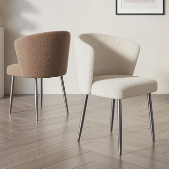 Стол, салон, Офисный акцент, Обеденные стулья, Расслабляющие Мягкие легкие Кухонные Обеденные стулья, Дизайн мебели для дома Stoelen YX50DC