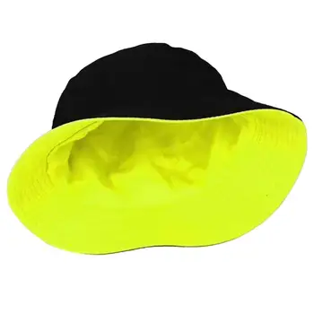 Модная широкополая шляпа с солнцезащитным кремом, обратимые рыболовные кепки, хлопковая однотонная шляпа для улицы