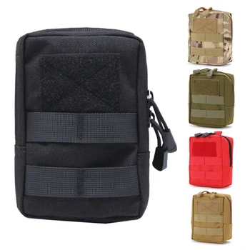 Тактический камуфляж Molle на ремне, сумка для телефона, походный карман на поясе, поясная сумка, чехол для телефона, карманные охотничьи принадлежности
