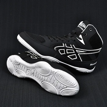 Новая мужская борцовская обувь, Женские борцовские кроссовки 35-45 размера, легкая боксерская обувь, мужские кроссовки для спортзала