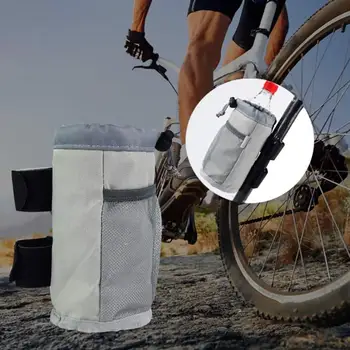1 Пара Велосипедная сумка для бутылки с водой Велосипедный держатель для стакана воды Сумка для хранения велосипедных аксессуаров для горной дороги Сумка для велосипедной бутылки
