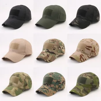 Военные бейсболки Камуфляжные Тактические Армейские Солдатские Боевые Пейнтбольные Регулируемые Летние Солнцезащитные шляпы Snapback Мужчины Женщины