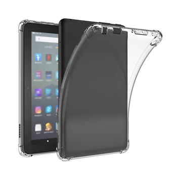 Силиконовый чехол Для совершенно нового Kindle (2022 года выпуска) 11-го поколения C2V2L3, Ударопрочный Прозрачный Защитный чехол для планшета с мягкой задней панелью