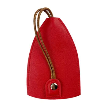 Переносные сумки для брелоков из искусственной кожи Большой емкости, защитный кейс для ключей, крючок для челнока Изображение 1