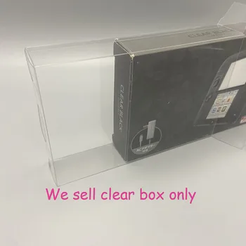 10 ШТ. Прозрачная коробка с ПЭТ-чехлом для 2DS Для японской версии, версия для США, коробка для хранения игровых приставок