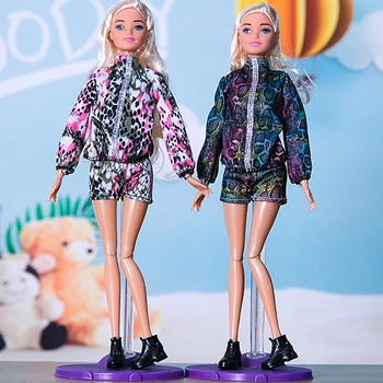 Игрушки, одежда для кукол, куртка для куклы Барби длиной 30 см, пальто, подарок для девочки
