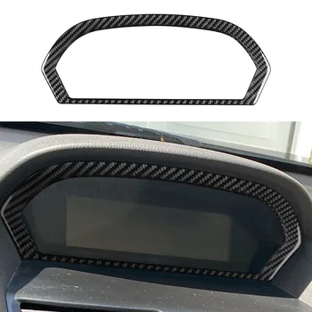 Рамка дисплея центральной консоли салона автомобиля из углеродного волокна, накладка для Honda Acura TL 2009-2014, Наклейка на рамку спидометра, детали Изображение 0